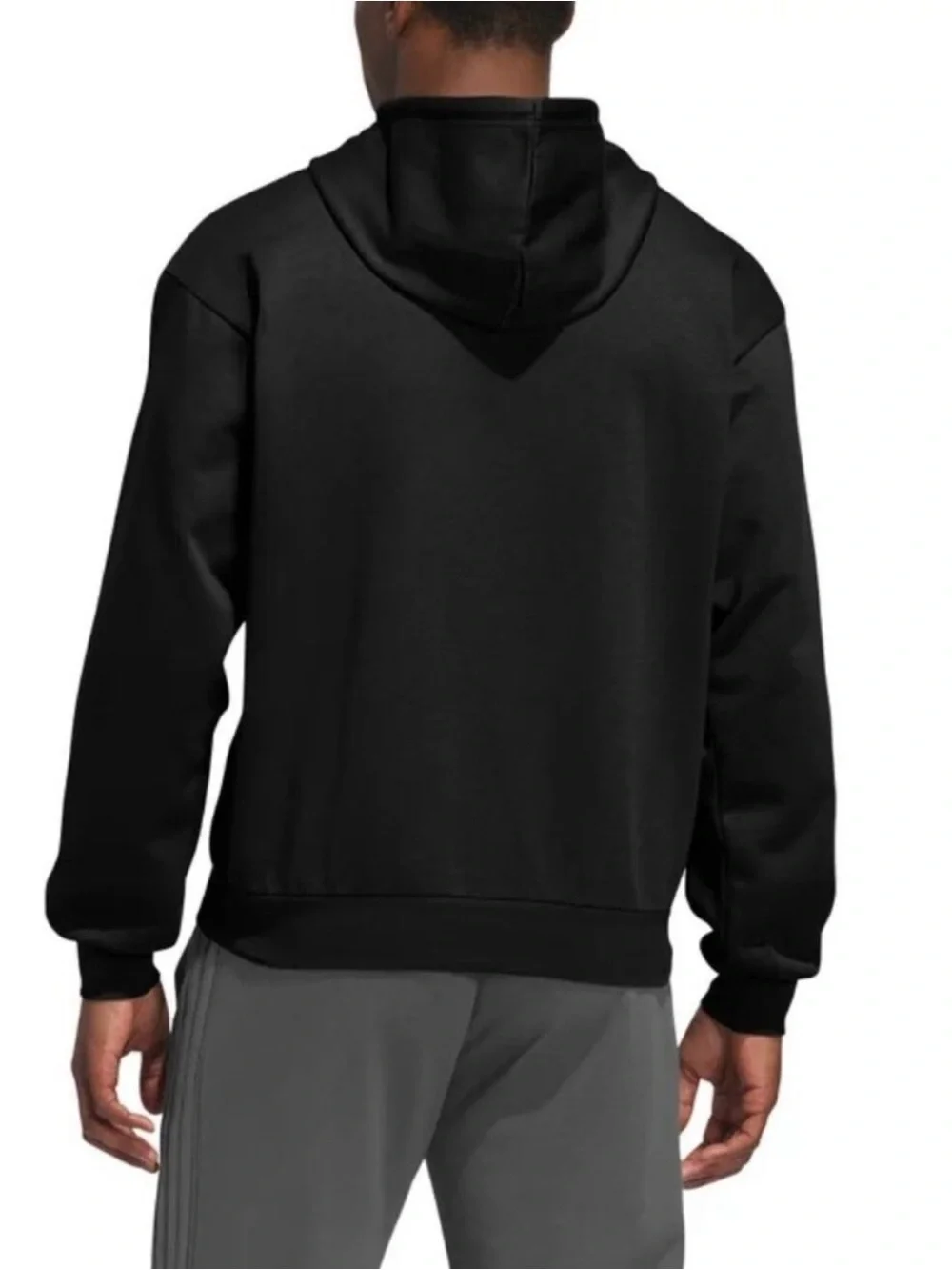 Adidas Men's Fleece Pullover Hoodie ,Black
